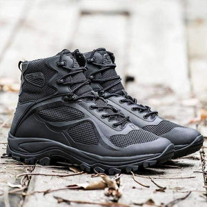 Planet Gates Sports Breathable Mesh Hiking Shoes Men Military Tactical Combat Boots Army Desert Training Hunting Climbing Shoes