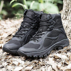 Planet Gates Sports Breathable Mesh Hiking Shoes Men Military Tactical Combat Boots Army Desert Training Hunting Climbing Shoes