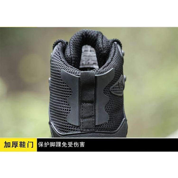 Planet Gates Sports Breathable Mesh Hiking Shoes Men Military Tactical Combat Boots Army Desert Training Hunting Climbing Shoes