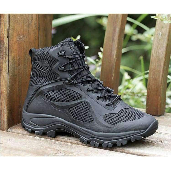 Planet Gates Sports Breathable Mesh Hiking Shoes Men Military Tactical Combat Boots Army Desert Training Hunting Climbing Shoes