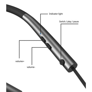 Planet Gates Sports Earphone Bluetooth Headphone Sweat Proof Magnetic Earpiece Stereo Wireless Headset for Mobile Phone for iphone