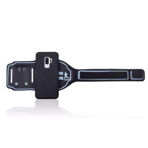 Planet Gates Sports phone case cover armband For Sumsung galaxy S9 PLUS Gym Running Exercise Phone Holder arm band kickstand strong