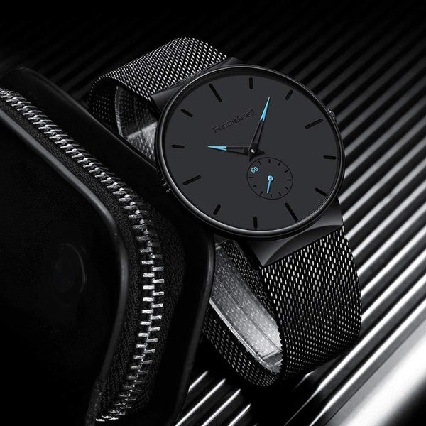 Planet Gates Sports Watches Top Brand Luxury Ultra Thin Casual Waterproof Sport Watch Quartz Full Steel Men Watch Relogio Masculino