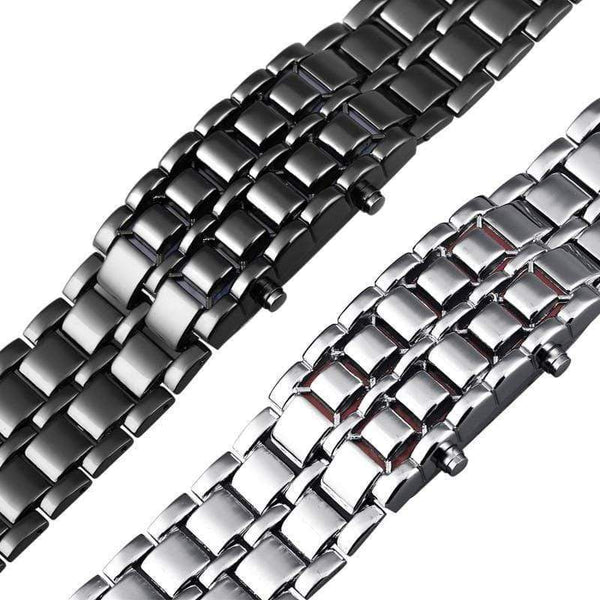 Planet Gates Sports watches waterproof electronic second generation binary LED digital men's watch alloy wrist strap watch