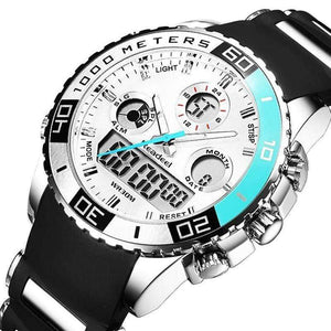 Planet Gates Sports Watches Waterproof Mens Military Digital Quartz Watch Alarm Stopwatch Dual Time Zones Brand New relogios masculinos
