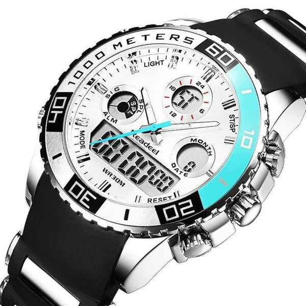 Planet Gates Sports Watches Waterproof Mens Military Digital Quartz Watch Alarm Stopwatch Dual Time Zones Brand New relogios masculinos