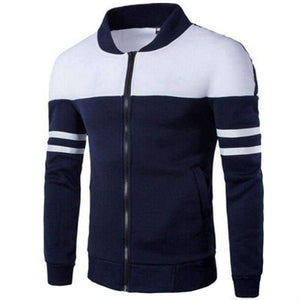 Planet Gates Spring Autumn Men Golf Jackets Coat Striped Patchwork Slim Fit Jacket For Men Male Man Sport Jacket Sportwear