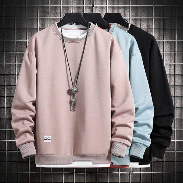 Planet Gates Spring Autumn Solid Color Casual Mens Hoodies Sweatshirts Men Fashion Harajuku Streetwear Hoodies Sweatshirt Tops