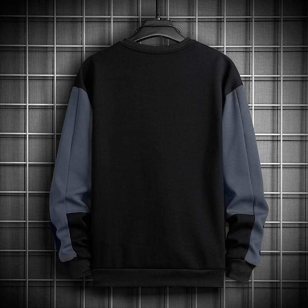 Planet Gates Spring Autumn Solid Color Splice Casual Men Hoodies Sweatshirts Men Fashion Harajuku Streetwear Hoodies Sweatshirt