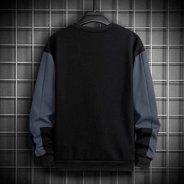 Planet Gates Spring Autumn Solid Color Splice Casual Men Hoodies Sweatshirts Men Fashion Harajuku Streetwear Hoodies Sweatshirt