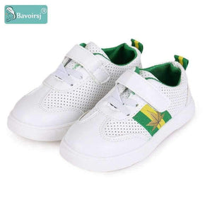 Planet Gates spring black / 11 Shoes Baby Shoes Black Red Green Leaves Hollow Ventilation Childrens Casual Shoes Canvas Girls Shoes B1939