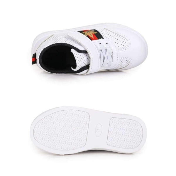 Planet Gates spring black / 11 Shoes Baby Shoes Black Red Green Leaves Hollow Ventilation Childrens Casual Shoes Canvas Girls Shoes B1939