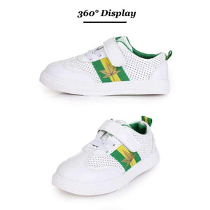 Planet Gates spring black / 11 Shoes Baby Shoes Black Red Green Leaves Hollow Ventilation Childrens Casual Shoes Canvas Girls Shoes B1939