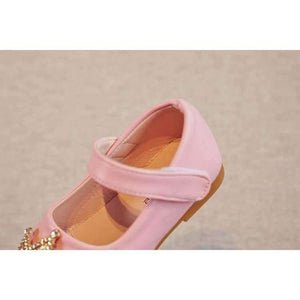 Planet Gates Spring Kids princes Shoes For Girls Children Girl Wedding Shoe Gold Black Crown Sequins Baby Waterproof Footwear