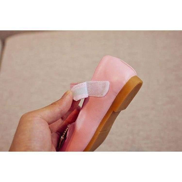 Planet Gates Spring Kids princes Shoes For Girls Children Girl Wedding Shoe Gold Black Crown Sequins Baby Waterproof Footwear