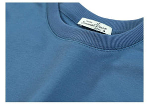 Planet Gates Spring New Hoodies Men Casual Minimalist Sweatshirt O-Neck Embroidery Logo Plus Size Basic Pullover  SI980547