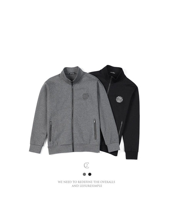 Planet Gates Spring New Zip-up Hoodies Men Casual Logo Print Jogger Sweatshirts  Plus Size High Quality Brand Clothing SJ131208