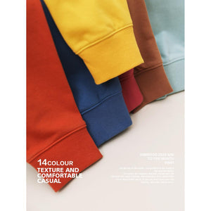 Planet Gates Spring Winter New Hoodies Men Texture Cotton-Blend Jersey Sweatshirt Basic Jogger O-Neck Plus Size Hoodie SJ110755