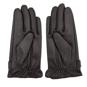 Planet Gates Spring/Winter Real Leather Short Thin/Thick Black/Brown Touched Screen Glove Man Gym Luvas Car Driving Mittens