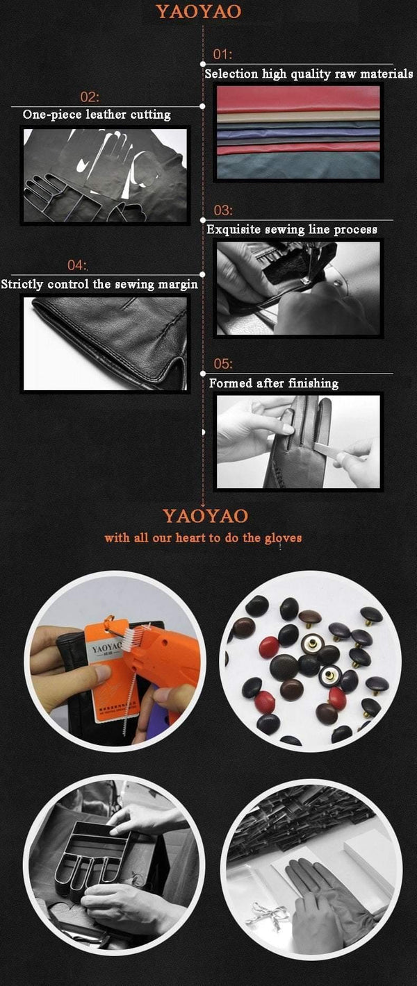 Planet Gates Spring/Winter Real Leather Short Thin/Thick Black/Brown Touched Screen Glove Man Gym Luvas Car Driving Mittens