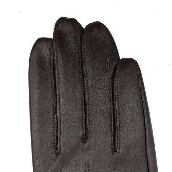 Planet Gates Spring/Winter Real Leather Short Thin/Thick Black/Brown Touched Screen Glove Man Gym Luvas Car Driving Mittens