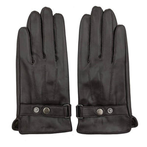 Planet Gates Spring/Winter Real Leather Short Thin/Thick Black/Brown Touched Screen Glove Man Gym Luvas Car Driving Mittens