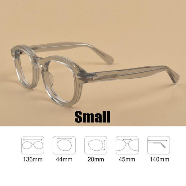 Planet Gates sq004 c30 Men Women Computer Goggles Round Transparent Eyeglass Brand Design Acetate Style Vintage Frame sq004