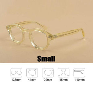 Planet Gates sq004 c36 Men Women Computer Goggles Round Transparent Eyeglass Brand Design Acetate Style Vintage Frame sq004