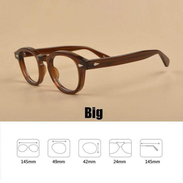 Planet Gates sq004 c37 Men Women Computer Goggles Round Transparent Eyeglass Brand Design Acetate Style Vintage Frame sq004