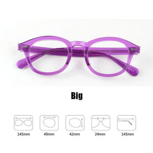 Planet Gates sq004 c40 Men Women Computer Goggles Round Transparent Eyeglass Brand Design Acetate Style Vintage Frame sq004
