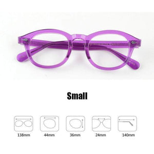 Planet Gates sq004 c42 Men Women Computer Goggles Round Transparent Eyeglass Brand Design Acetate Style Vintage Frame sq004