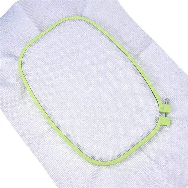 Planet Gates Square Circle Hand Sewing Accessories 1Pc Ribbon Needlework Cross-stitch Kit Random Color Adjustable Embroidered Stretch Tool