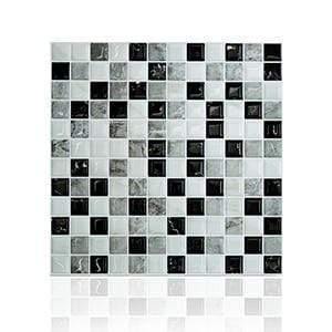 Kitchen Bathroom 3D Waterproof Self Adhesive Mosaic Wall Decal Cabinet Sticker Peel and Stick Backsplash Vinyl Tiles