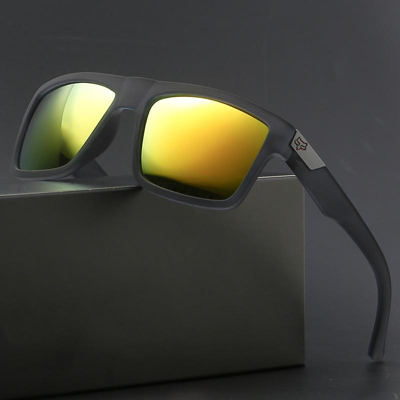 Planet Gates Square Oversized Sunglasses Men Women European and American Style Sports Outdoor Colorful Reflective Sun Glasses UV400