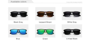 Planet Gates Square Retro Gradient Polarized Sunglasses Women Men Carbon Fiber Pattern Design Outdoor Sports Eyewear