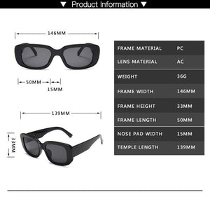 Planet Gates Square Sun Glasses Luxury Brand Travel Small Rectangle Sunglasses Men Women Vintage Retro Oculos Lunette De Soleil Femme