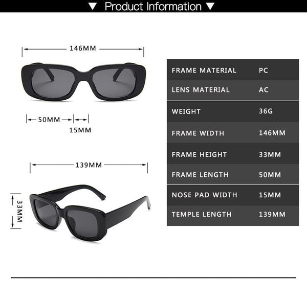 Planet Gates Square Sun Glasses Luxury Brand Travel Small Rectangle Sunglasses Men Women Vintage Retro Oculos Lunette De Soleil Femme