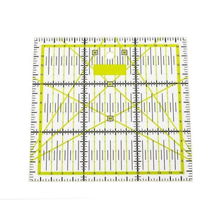 Planet Gates Square Tailor Yardstick Sewing Arts Craft Sewing Tools Accessory DIY Hand Tool 1 Pc Patchwork Ruler Square Fan Shape