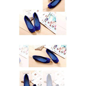 Planet Gates Square toe metal decoration designer women flats shoes casual style leather ballet flats 2018 new arrival summer basic