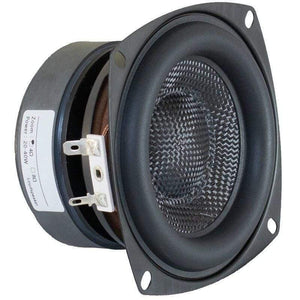 Planet Gates Square Types 4 Inch Woofer Subwoofer Speaker Unit HIFI 4ohm 40W Fiberglass Woven Basin Deep Bass Loudspeaekr Large Magnetic 1PC