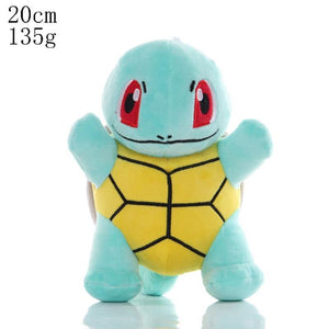 Pikachu Bulbasaur Squirtle Charmander Charizard Blastoise Eevee Lapras Snorlax Plush Doll Stuffed Toys Gitts For Children Kids