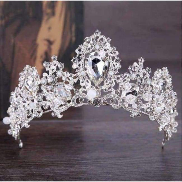 Planet Gates Sryle 5 2018 New Fashion Baroque Luxury Crystal AB Bridal Crown Tiaras Light Gold Diadem Tiaras for Women Bride Wedding Hair Accessories