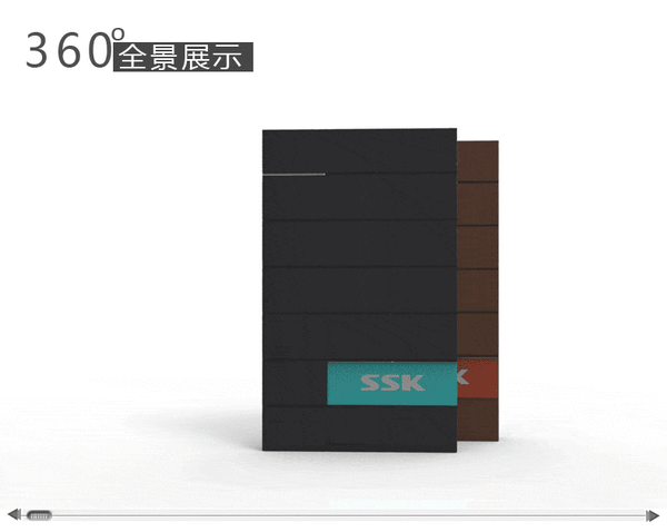 SSK HDD Case 2.5 Inch SATA to USB3.0 SSD HDD Enclosure Adapter for Type C Hard Disk Drive Box External HDD High Speed Black 080