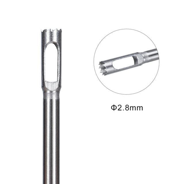 Planet Gates stainless 2.8mm Machine Nail Drill Bits Zebra Sanding Bands Foot Care Polishing Manicure Gel Polish Remover Replacement Tools Cutter