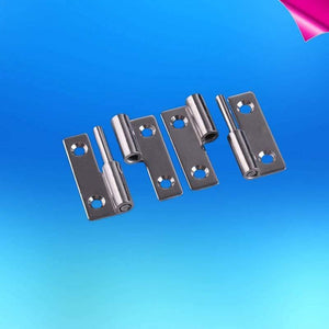 Stainless steel 304 Flag shape ,Detachable hinge , 1.5/2/2.5 inch , for Aluminum doors Bathroom door bathroom Removable hinge