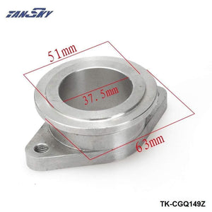 Planet Gates Stainless steel 38mm 2bolt to 44mm V-band MV-R vband Wastegate Adapter Flange TK-CGQ149Z
