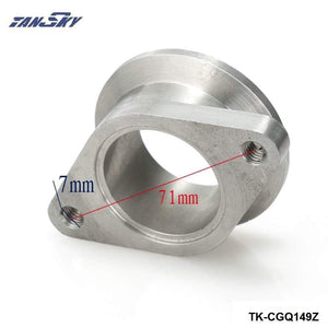Planet Gates Stainless steel 38mm 2bolt to 44mm V-band MV-R vband Wastegate Adapter Flange TK-CGQ149Z