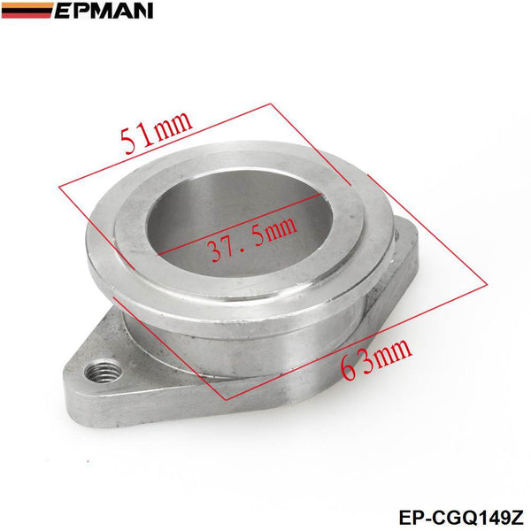 Planet Gates Stainless steel 38mm to 44mm Vband MV-R Wastegate Flange Adapter: Fits Universal EP-CGQ149Z