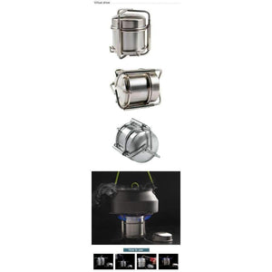 Planet Gates Stainless Steel Alcohol Stove Camping Stove Cooking stove B-1
