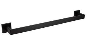 Planet Gates Stainless Steel Bathroom Hardware Set Black Matte Paper Holder Toothbrush Holder Towel Bar Bathroom Accessories